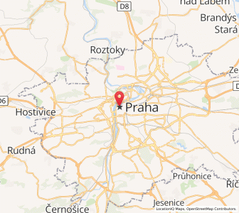 Map of Prag, Prague