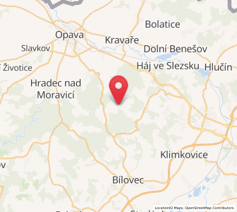 Map of Wüst Pohlom, Moravskoslezský
