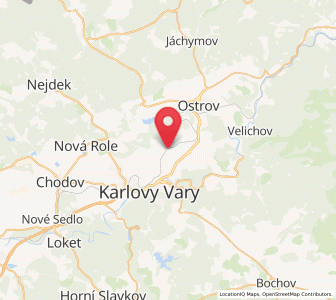 Map of Sadov, Karlovarský kraj