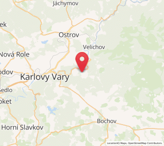 Map of Šemnice, Karlovarský kraj