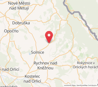 Map of Skuchrow an der Alba, Královéhradecký kraj