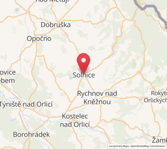 Map of Sollnitz, Královéhradecký kraj