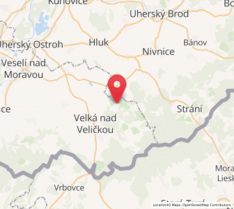 Map of Suchov, South Moravian