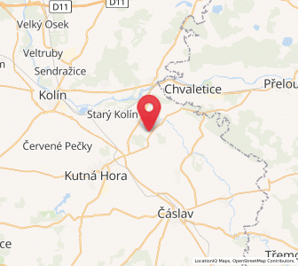 Map of Svatý Mikuláš, Central Bohemia