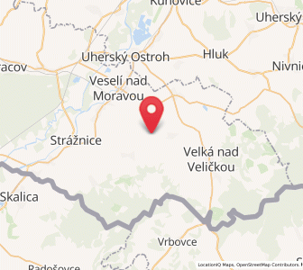 Map of Tasov, South Moravian