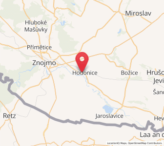 Map of Tasswitz, South Moravian