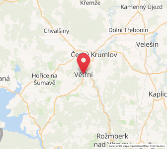 Map of Wettern, Jihočeský kraj