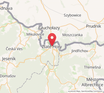 Map of Zuckmantel, Olomoucký