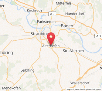 Map of Aiterhofen, Bavaria