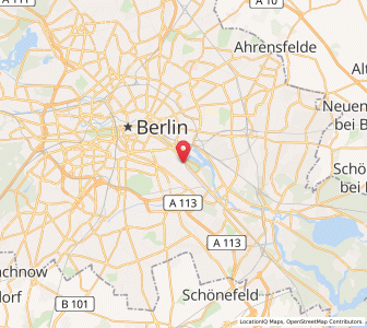Map of Berlin-Alt-Treptow, Berlin