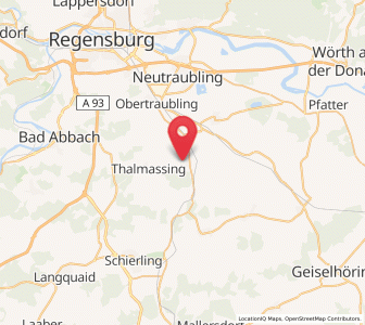 Map of Alteglofsheim, Bavaria