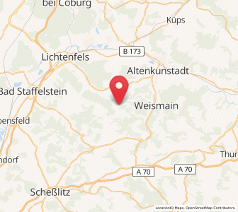 Map of Altendorf, Bavaria