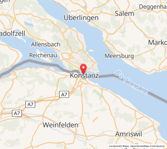 Map of Altstadt, Baden-Wurttemberg