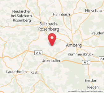 Map of Ammerthal, Bavaria