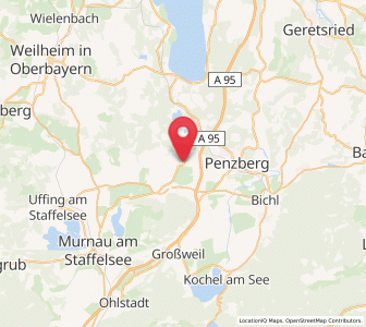 Map of Antdorf, Bavaria