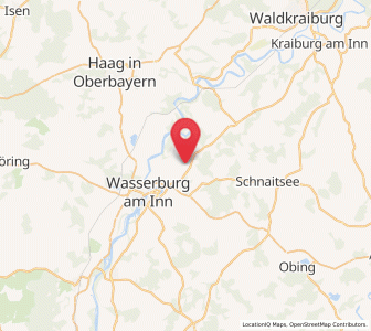 Map of Babensham, Bavaria