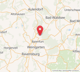 Map of Baindt, Baden-Wurttemberg