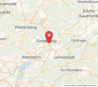 Map of Bamenohl, North Rhine-Westphalia