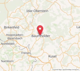Map of Baumholder, Rheinland-Pfalz