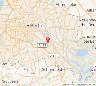 Map of Baumschulenweg, Berlin