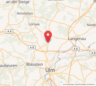 Map of Beimerstetten, Baden-Wurttemberg