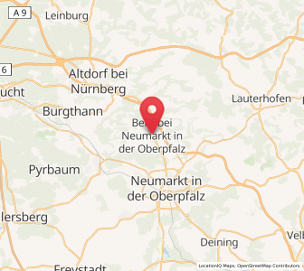 Map of Berg b.Neumarkt i.d.OPf., Bavaria