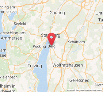 Map of Berg am Starnberger See, Bavaria
