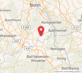 Map of Berkum, North Rhine-Westphalia