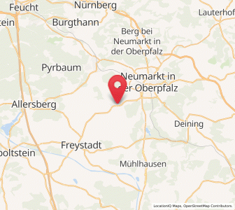 Map of Berngau, Bavaria
