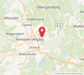 Map of Betzigau, Bavaria
