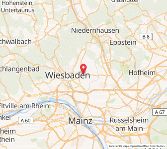 Map of Bierstadt, Hesse