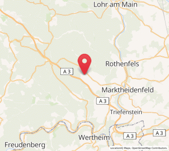 Map of Bischbrunn, Bavaria
