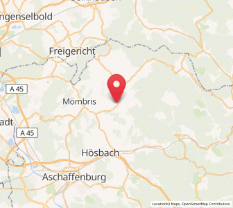 Map of Blankenbach, Bavaria