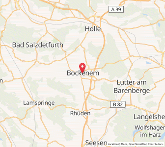 Map of Bockenem, Lower Saxony