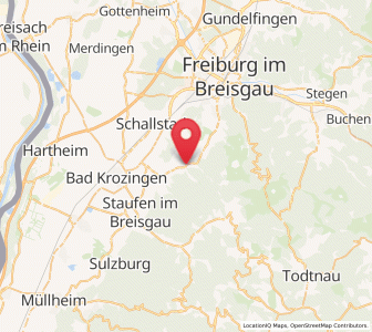 Map of Bollschweil, Baden-Wurttemberg