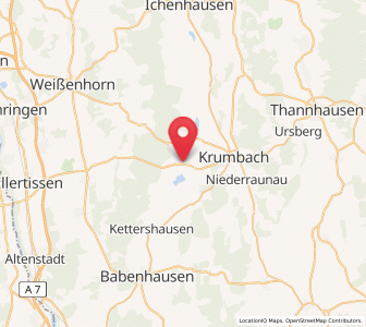 Map of Breitenthal, Bavaria