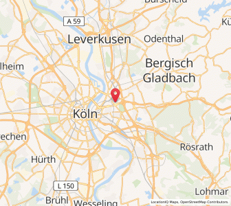 Map of Buchheim, North Rhine-Westphalia