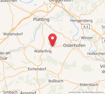 Map of Buchhofen, Bavaria
