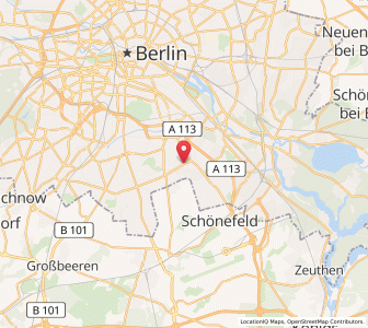 Map of Berlin-Buckow, Berlin