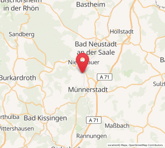 Map of Burglauer, Bavaria