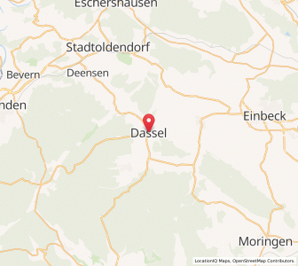 Map of Dassel, Lower Saxony
