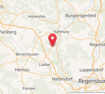 Map of Duggendorf, Bavaria