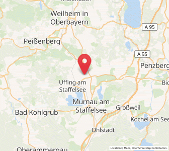 Map of Eglfing, Bavaria