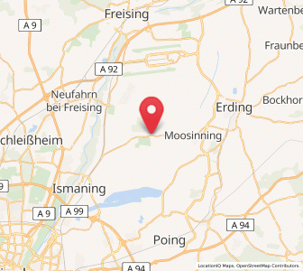 Map of Eichenried bei Erding, Bavaria