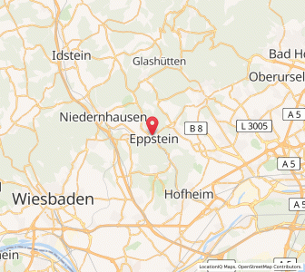 Map of Eppstein, Hesse