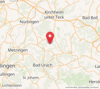 Map of Erkenbrechtsweiler, Baden-Wurttemberg