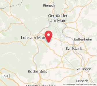 Map of Erlenbach, Bavaria