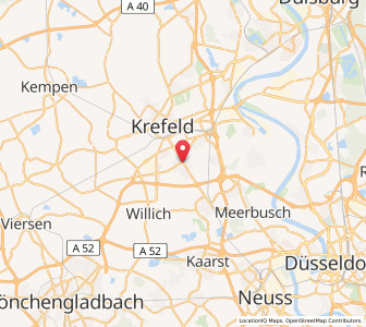 Map of Fischeln, North Rhine-Westphalia