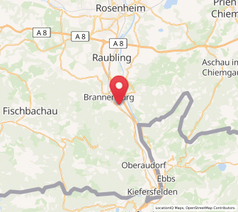 Map of Flintsbach, Bavaria