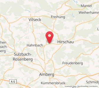 Map of Gebenbach, Bavaria